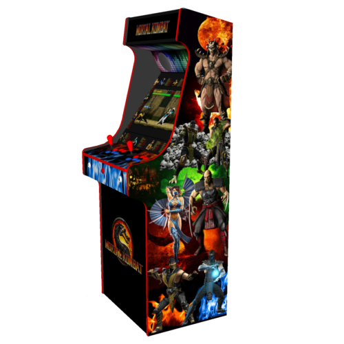 Classic Upright Arcade Machine - Mortal Kombat theme - Right v3.1