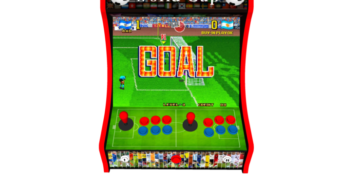 Classic Bartop Arcade - Football theme - Controls