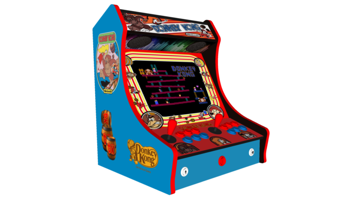 Classic Bartop Arcade - Donkey Kong theme - Left
