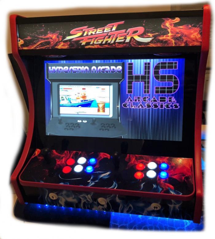 Gallery - Bartop Street Fighter With Hyperspin 30,000+ games
