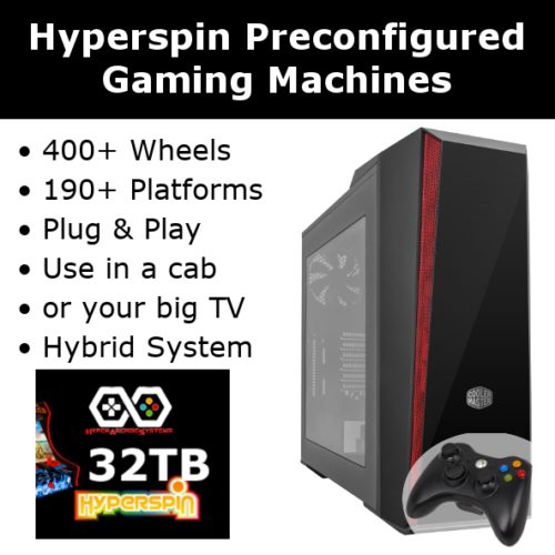 Hyperspin Preconfigured Gaming Machines