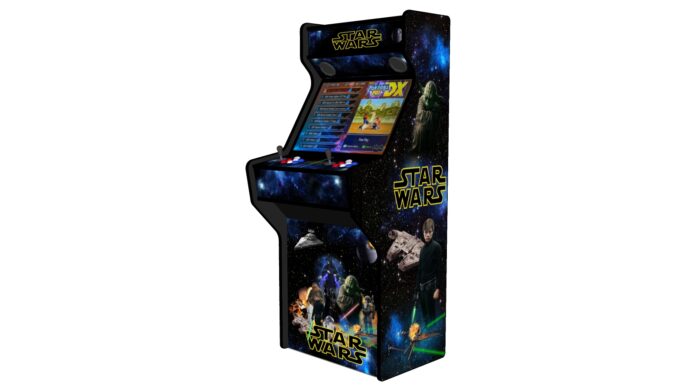 Star Wars 27 Inch Upright Arcade Machine - American Style Joysticks - Black Tmold - right