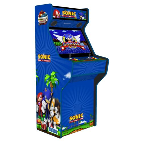 Sonic The Hedgehog 27 Inch full size arcade machine with 120w subwoofer, LEDs Underneath 1 - left