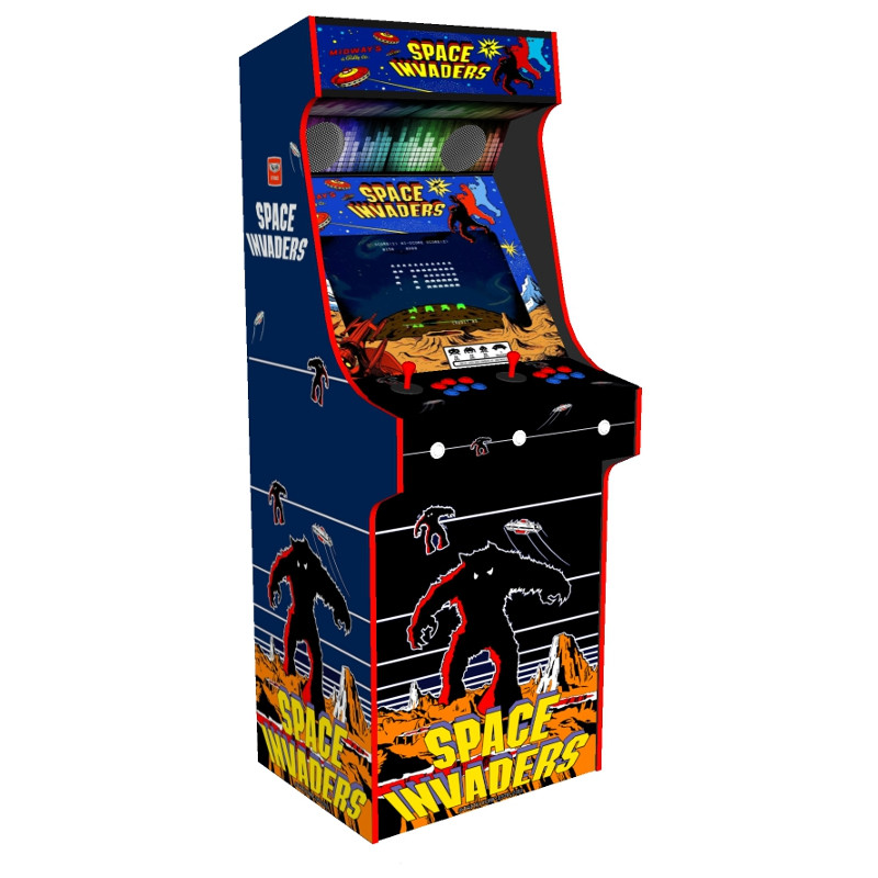 Bespoke Upright Arcade Machine, 500+ Games - Arcadecity