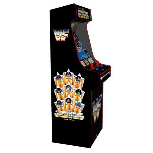 WWF Superstars Classic Upright Arcade Machine - left