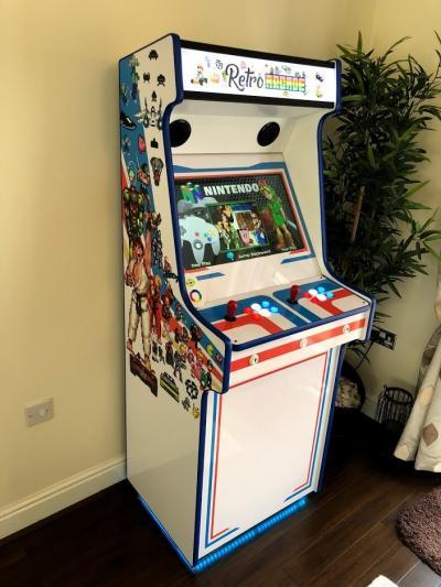 Bespoke Upright Arcade Machine 500 Games Arcadecity