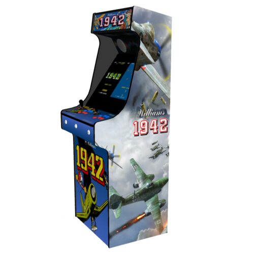 Classic Upright Arcade Machine - 1942 Theme - Right