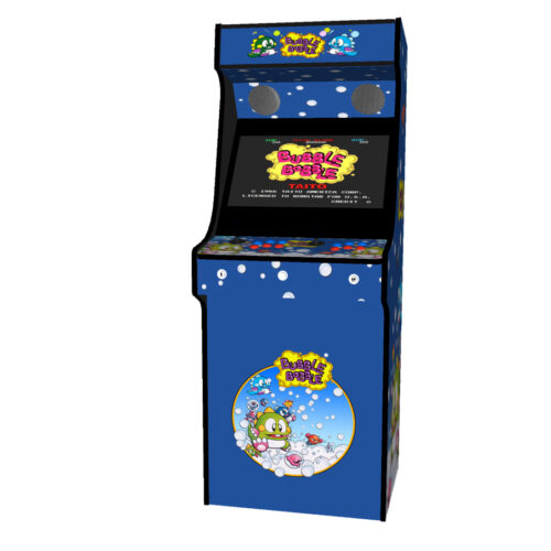 Classic Upright Arcade Machine - Bubble Bobble Theme - Midde