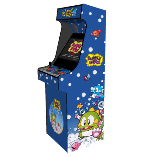 Classic Upright Arcade Machine - Bubble Bobble Theme - Right