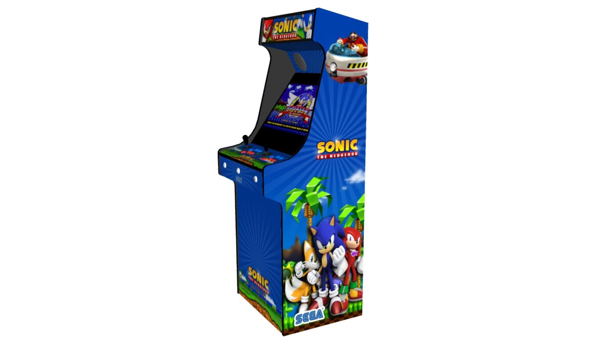 Upright Arcade Cabinet, 3000 Games, 120w subwoofer, 24 inch screen ...