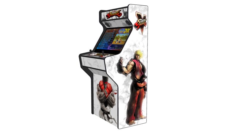 Street Fighter 5 Arcade Machine, 3000 Games, 32 inch screen, 120w ...