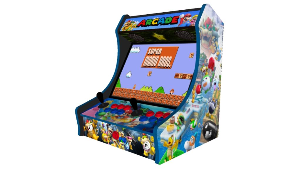 Super Mario Brothers Retro Bartop Arcade Machine, 3000 Games - arcadecity