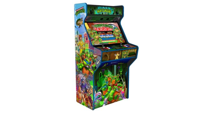 Teenage Mutant Ninja Turtles TMNT v2 Upright Player Arcade Machine, 32 screen, 120w sub, 5000 games -left