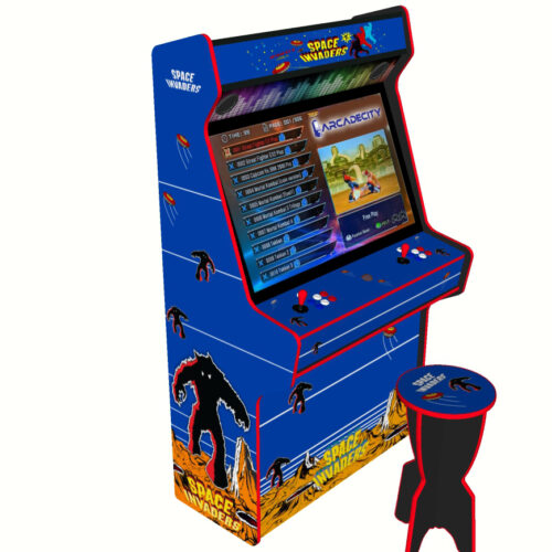 Space Invaders Arcade Machine, 5000 Games, 43 inch screen, 120w ...