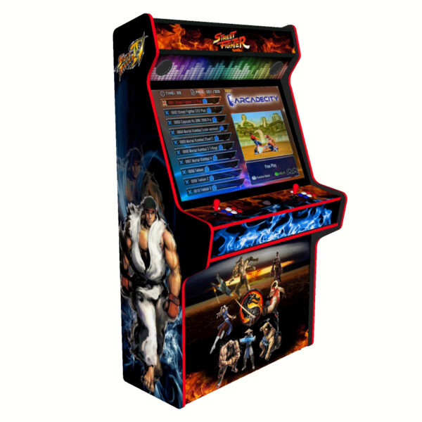 Street Fighter Arcade Machine, 5000 Games, 43 Inch Screen, 120w 